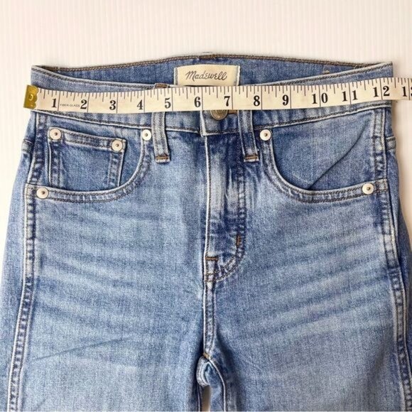 Madewell Cali Demi-Boot Jeans in Comfort Stretch J8758  Eco Edition size 23 - Picture 12 of 12